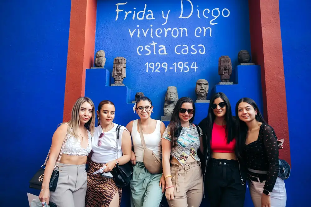 Navegando en Xochimilco
