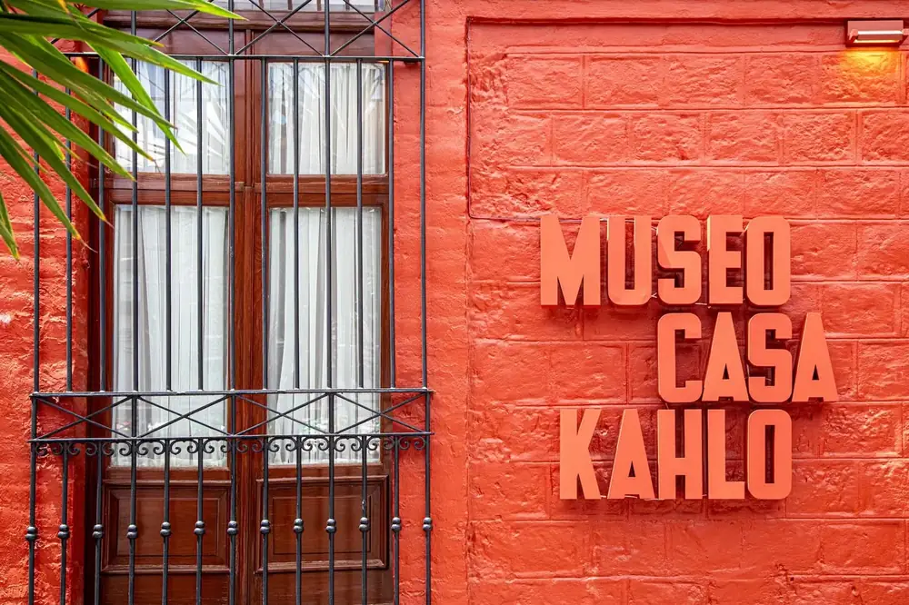 Red House Frida Kahlo exterior
