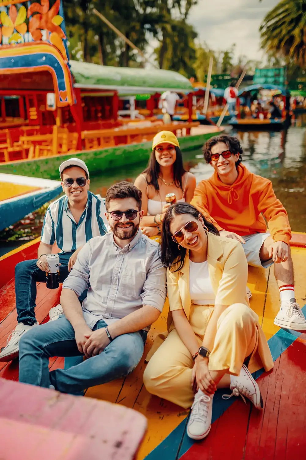 Group at Xochimilco