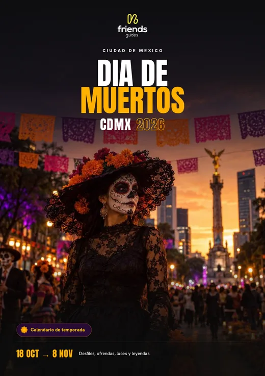Portada de la guía Día de Muertos CDMX 2026
